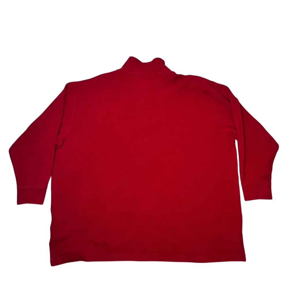 Polo by Ralph Lauren 1/4 Zip Pullover Sweater Red Men's Size 2XB